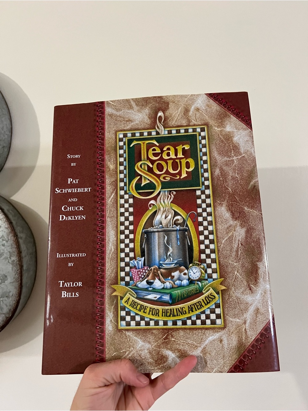 Teardrop Grief Book Hardcover Book A Recipe For Healing After Loss